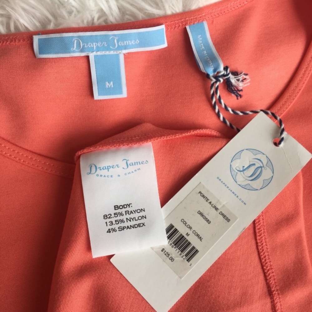 NWT Draper James Ponte A-Line Dress - Picture 8 of 8